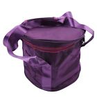 (12in Pure Purple)Music Bowl Storage Bag Crystal Singing Bowl Carrying Case BGS