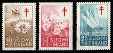 Dragon-fly Dumblebee Butterfly Apollo Complete Insects Set Finland Mint MNH 1954