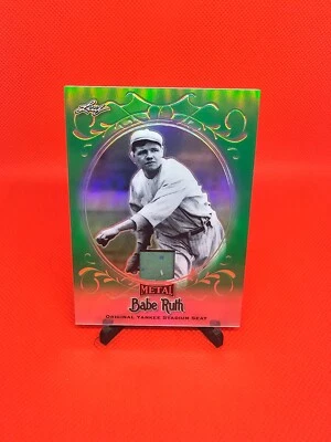 2019 LEAF METAL BABE RUTH COLLECTION YS-10 /4 NEW YORK YANKEES STADIUM SEAT - Image 1 of 2
