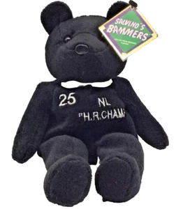 Salvino's Bammers ©1998 Beanbag Peluche Oso NL "H.R. CAMPEÓN" Mark McGwire #25 - Imagen 1 de 8
