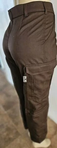 DEADSTOCK Auresus Intl. USA Brown Tactical Cargo EMT Flight Womens  04x26" Pants - Picture 1 of 20