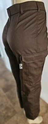 DEADSTOCK Auresus Intl. Pantalones de carga táctica marrón EMT Flight 04x26" para mujer EE. UU. Foto 1 de 4
