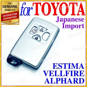 LLAVE INTELIGENTE 3 BOTONES PARA TOYOTA ESTIMA/ALPHARD/VELLFIRE REMOTO - Imagen 1 de 3