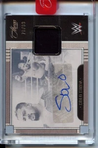 Panini WWE - Elegance Memorabilia Patch AUTO Solo Sikoa /99 (AU, MEM) - Picture 1 of 1