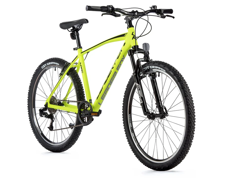 26 Zoll Alu MTB Fahrrad Leader Fox MXC 8 Gang S-Ride Neon Gelb Rh 36 cm - Bild 1 von 1