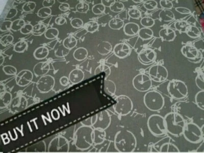 FABRIC"REMNANT"PC.HEAVY WT. POLY BLEND NEW TO STORE BICYCLES! - Image 1 of 4