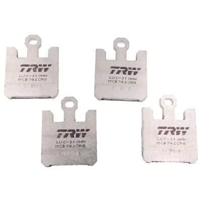TRW Charbon Plaquettes Avant pour Suzuki GSXR1000 Kawasaki ZX6R ZX6RR ZX10R - Photo 1/4