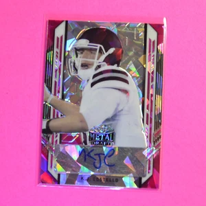 K.J. Costello 2021 Leaf Metal Draft Auto Pink Cracked Ice #d/15 Rookie, RC - Picture 1 of 1
