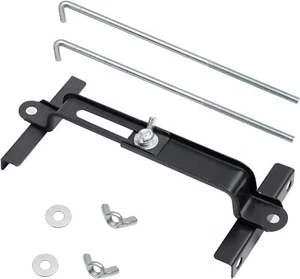 Premium Adjustable Battery Hold Down Universal Crossbar with J Bolt fit SUV Car - Picture 1 of 4