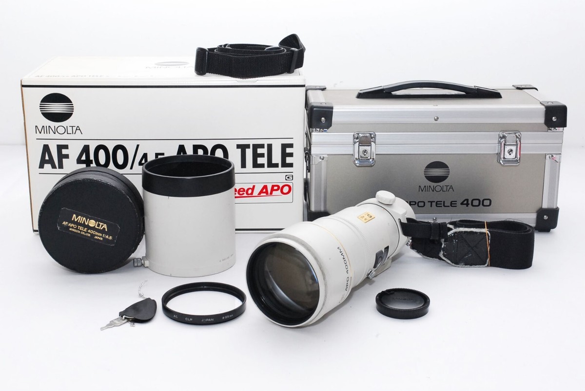 MINOLTA ミノルタ AF ころせ A PO TELE 400mm F4.5G