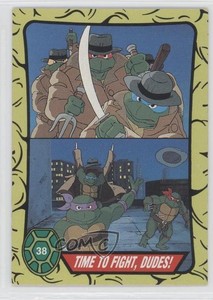 1989 O-Pee-Chee Teenage Mutant Ninja Turtles Time to Fight Dudes! #38 0b5