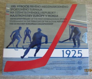 KMS Slowakei 2025 Originalfolder : 100. Jahre Eishockey-Europameisterschaft - Bild 1 von 7