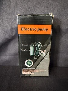 Electric Submersible Pump Fuel Water Oil Stainless Steel Pumps DC 12V Tool - Picture 1 of 3