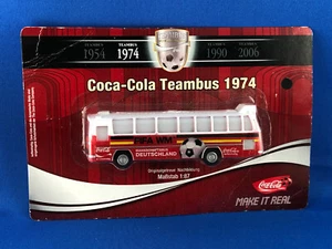 Modellino Coca-Cola Vintage FIFA Football 1974 Teambus Truck 1/87 - Sigillato - Foto 1 di 5