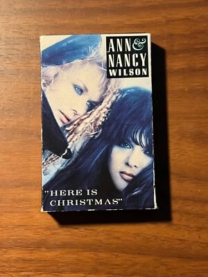 Ann & Nancy Wilson - Here Is Christmas Cassette Tape Canada Release Heart - Image 1 of 2