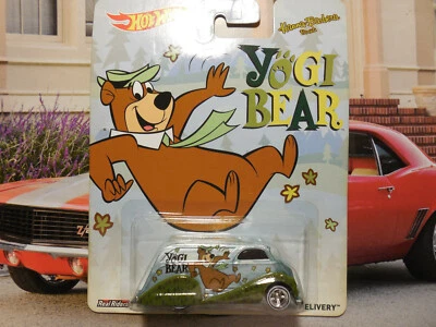 Hot Wheels Hanna Barbera Yogi Bear Deco Delivery 2013 Real Riders HANNA BARBERA - Image 1 of 3