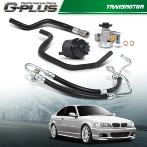 Power Steering Pump Kit Fit For BMW E46 320i 323i 325i 328Ci 328i 330i 2001-2005 - Picture 1 of 12