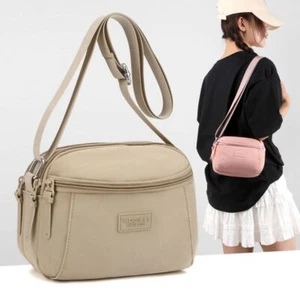 Nylon Messenger Bags Solid Color Storage Bag Fashion Shoulder Bags Women - Picture 1 of 9