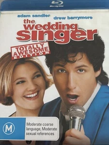 The Wedding Singer Adam Sandler Drew Barrymore Blu Ray Like New - Picture 1 of 3
