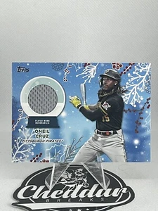 Camiseta Topps Holiday Oneil Cruz 2023 reliquia #RC-OCR Piratas - Imagen 1 de 2
