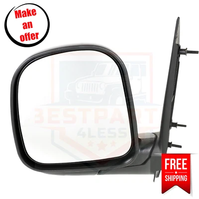 Kool Vue CV17L 手动镜面左侧适用于 1996 - 2002 GMC Savana 1500/2500/3500 — 第 1/4 张图片