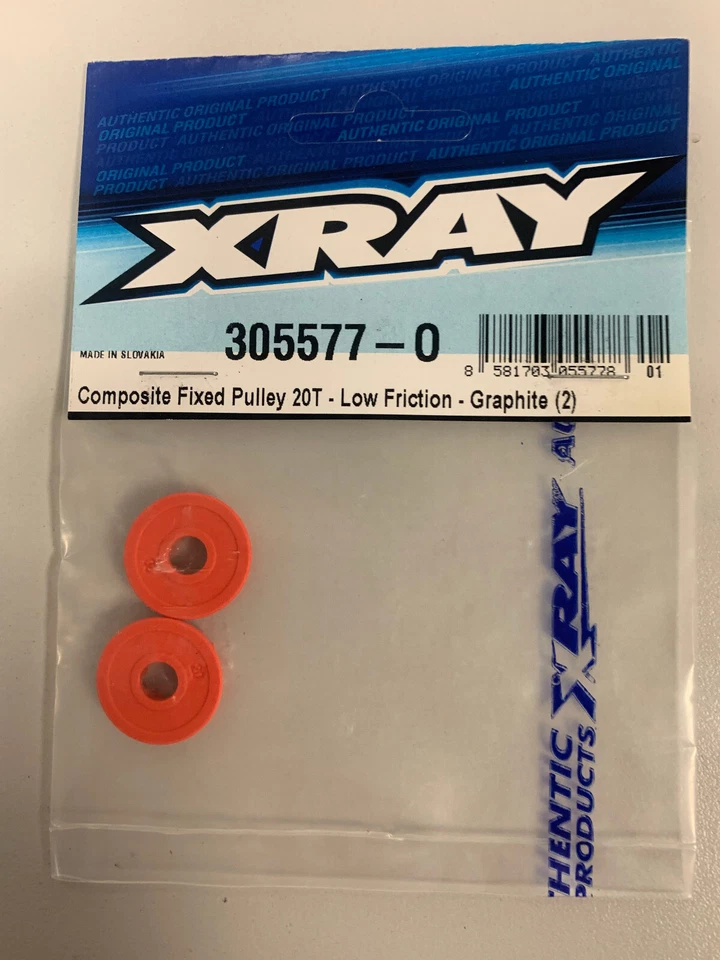 Xray Composite Fixed Pulley 20T, Low Friction Graphite T4 1/10 305577 1223 - Photo 1/1