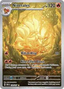 Ninetales 199/197 SV Obsidian Flames Illustration Rare NM - Picture 1 of 1