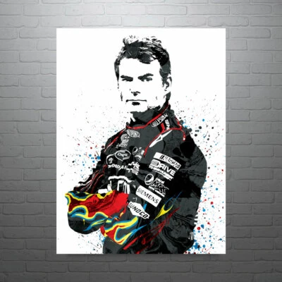 Jeff Gordon NASCAR Sports Print, Man Cave