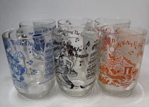 Hazel Atlas Song Lyrics glasses/mugs - you choose - Picture 1 of 17