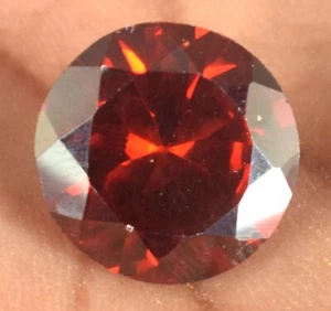 Burma Red Spinel Round Gemstone Natural 21.25 Ct Certified X9337 Fresh Arrival - Picture 1 of 7