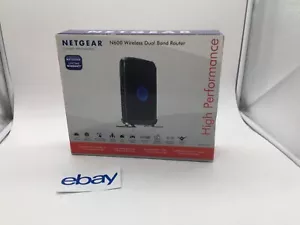 New Netgear N600 Wireless Dual Band Router WNDR3400 802.11a/b/g/n WiFi FREE S/H! - Picture 1 of 5