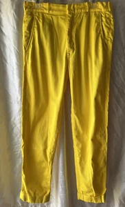 LEVIS Vintage Clothing Tag Yellow Cotton Chino Pants Mens White Tag - Picture 1 of 7