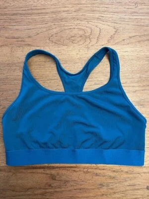 Victoria's Secret Sport Deep Turquoise LARGE The Player Sport Bra VS - Image 1 of 2