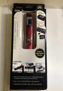 vupoint magic wand II portable scanner Red NIB ST441R - Picture 1 of 5