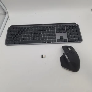 Logitech MX Keys S Combo - Performance Wireless Keyboard and Mouse *READ* - Zdjęcie 1 z 4
