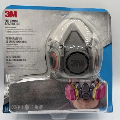 NEW! 3M OV/AG/P100 Professional Multi-Purpose Respirator Model: 62023P1 (Medium) - Image 1 of 4