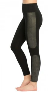 NUEVO CON ETIQUETAS Leggings Spanx Imitación Cuero Panel Ponte Talla Grande Negro - Imagen 1 de 4