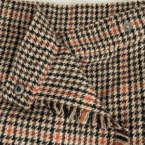 Minifalda envolvente Y2K Urban Outfitters para mujer S marrón pata de gallo años 90 despistada - Imagen 1 de 13