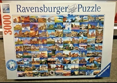 ‘BEAUTIFUL PLACES’ Ravensburger Jigsaw Puzzle 3000 Pieces 48” x 32” New Sealed - Image 1 of 4