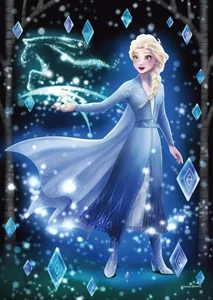 Tenyo [Made in Japan] 266 Piece Gyutto Series Jigsaw Puzzle Disney Frozen Sparkl - Picture 1 of 5