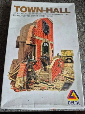 1/35 Delta Modell Rathaus ..Ersatzteile/Reparatur/nicht komplett - Bild 1 von 4
