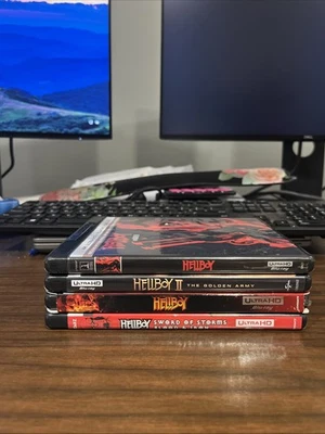Hellboy 1,2 2019 Film And Animated Features On 4K UHD Blu Ray! - Image 1 of 4