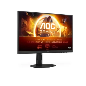 AOC Gaming Q27G4XD - 27 Zoll QHD Monitor mit 180 Hz und 1 ms Reaktionszeit - Bild 1 von 6