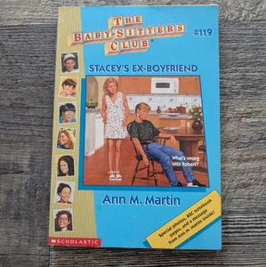 Stacey's Ex-Boyfriend The Babysitter's Club #119 Scholastic First Print 1998 - Foto 1 di 4