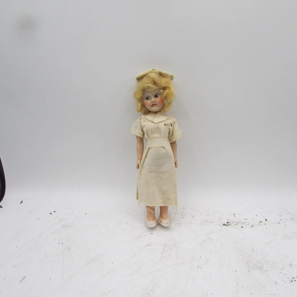 Vintage VFW nurse doll - Image 1 of 1