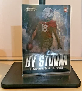 2024 Panini Absolute - By Storm Marvin Harrison Jr. #BS-MHJ (RC) - Picture 1 of 3