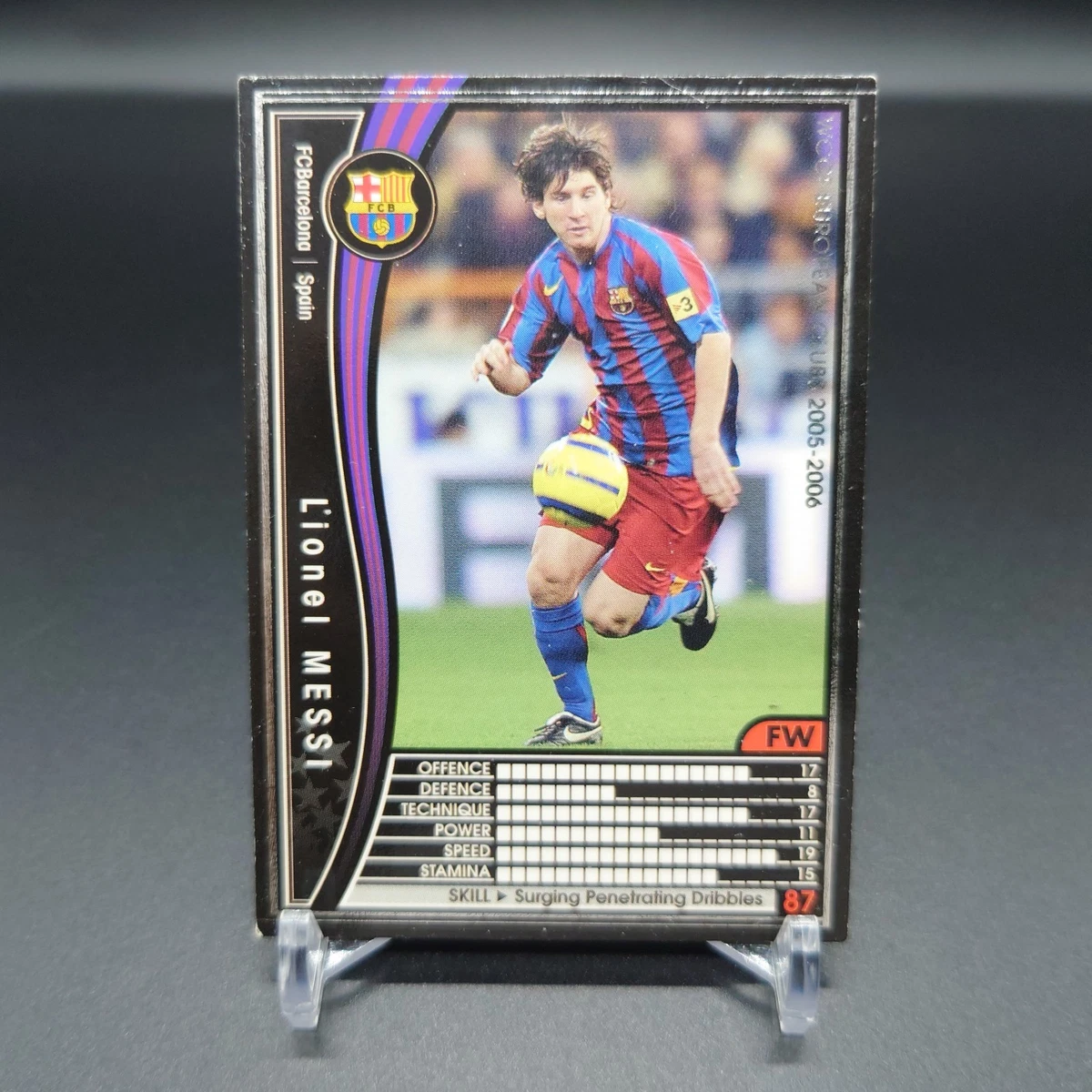 Preços baixos em 2005-06 Panini WCCF European Clubs Lionel Messi