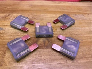 Littelfuse MAXI Blade Fuse 25Amp 32 VDC-Good Quality PACK of 5 - Picture 1 of 2