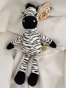 Peluche de cebra Target Cuddle Zone de colección 16" negro blanco zoológico animal de peluche - Imagen 1 de 6