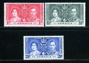 Stamps Jamaica, Scott # 113-115 Mint NH-VLH, complete set - Picture 1 of 2